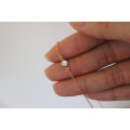 Shangjie OEM Single layer point drill anklet gold anklet chain cuban chain pendant anklets